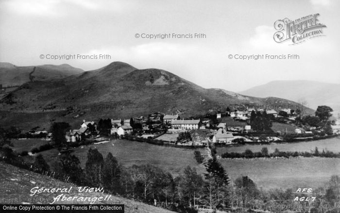 Photo of Aberangell, General View c.1955