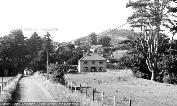 Photo of Aberangell, Village c.1955