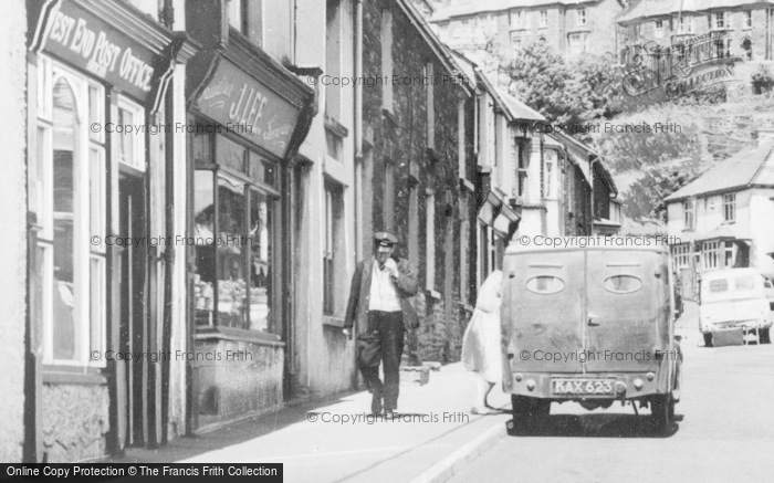 Photo of Abercarn, Walking Down Islwyn Street c.1955