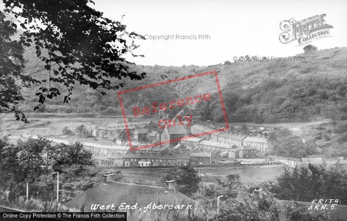 Photo of Abercarn, West End c.1955