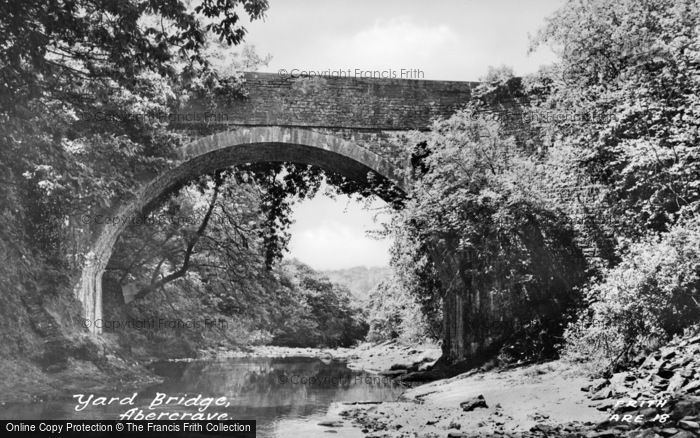 Photo of Abercraf, Pont Y Yard Bridge c.1950