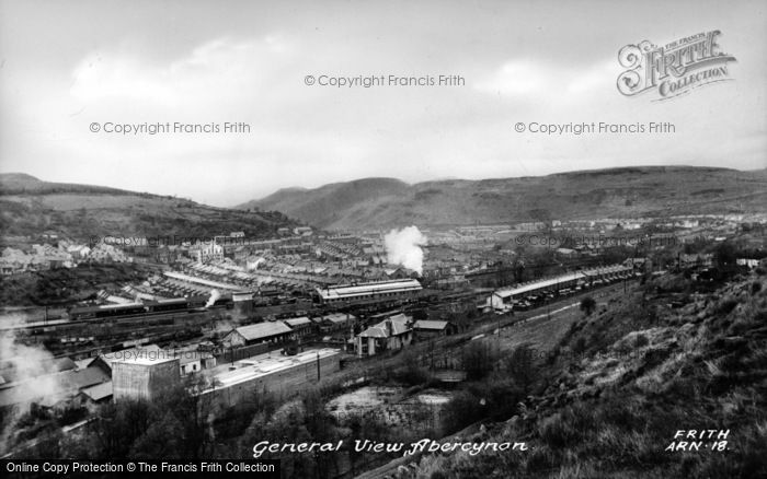 Photo of Abercynon, General View c.1955