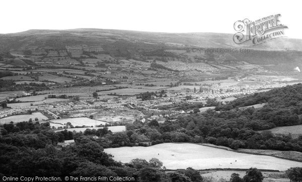 Photo of Aberdare, Aberaman And Cwmbach From The Craig c.1960