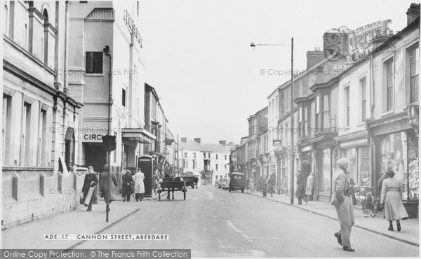 Photo of Aberdare, Cannon Street c.1955