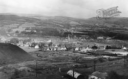 General View And St Elvan's Church c.1955, Aberdare