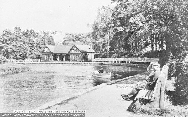 Photo of Aberdare, Park, Boating Lake c.1965