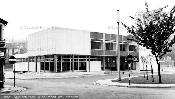 Photo of Aberdare, The Library c.1965