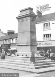 The Memorial In The Square c.1965, Aberdare