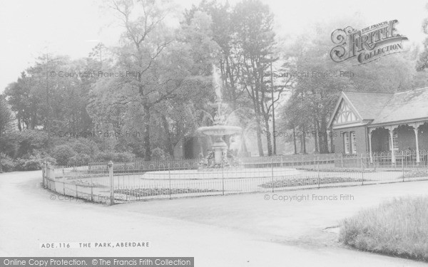 Photo of Aberdare, The Park c.1965