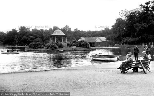 Photo of Aberdare, The Park Lake 1937