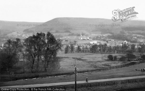 Photo of Aberdare, Welsh Hills c.1955
