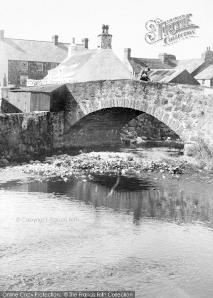 Photo of Aberdaron, A View In The Village c.1960