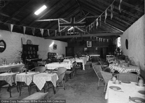 Photo of Aberdaron, Whistling Sands Cafe Interior 1936