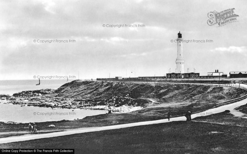 Aberdeen, Girdleness Lighthouse c1900