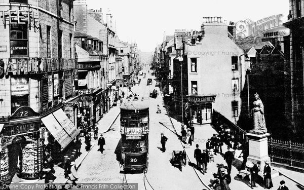 Photo of Aberdeen, St Nicholas's Street And Queen's Corner c.1910