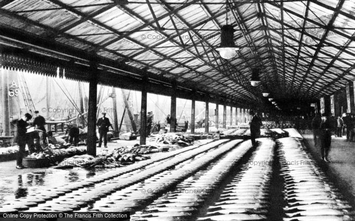 Aberdeen, the Fish Market c1900 Photo of Aberdeen, The Fish Market c.1900