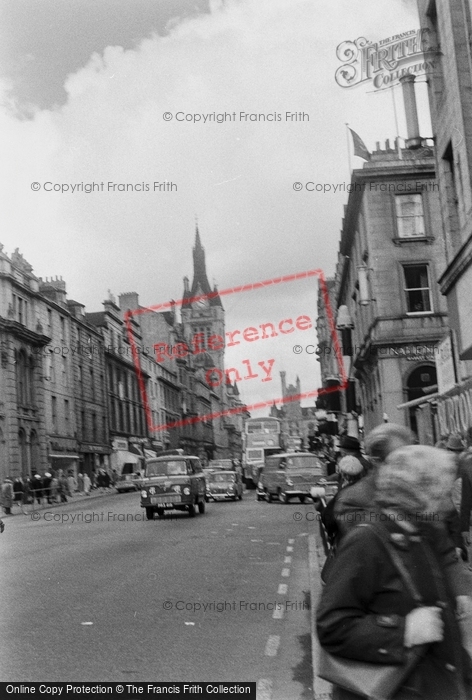 Photo of Aberdeen, Union Street 1962