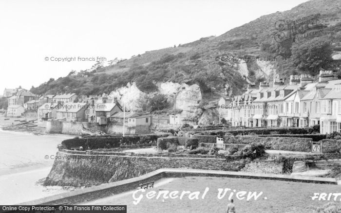 Photo of Aberdovey, Looking West From Penhelig c.1955