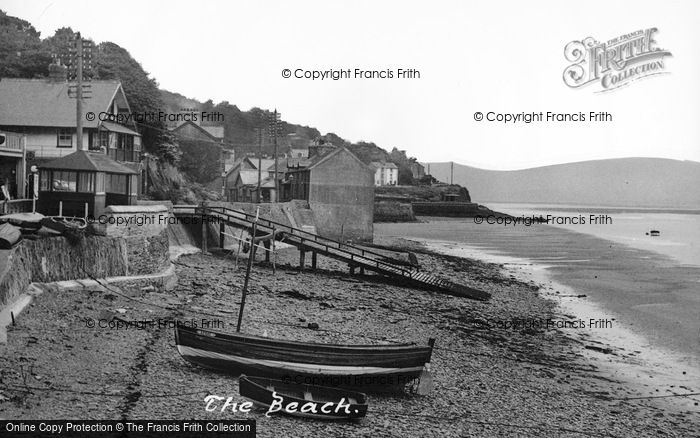 Photo of Aberdovey, The Beach c.1955