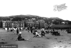 Aberdovey, The Beachfront c.1935, Aberdyfi