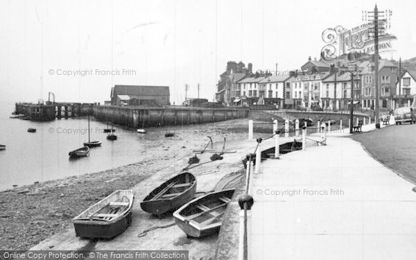Photo of Aberdovey, The Harbour c.1955