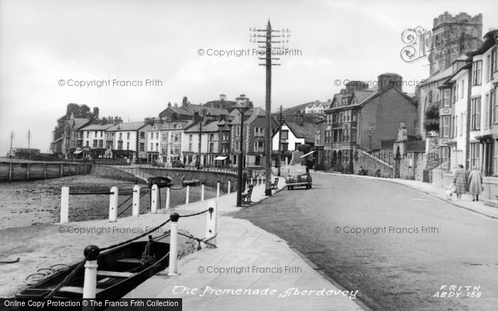 Photo of Aberdovey, The Promenade c.1955