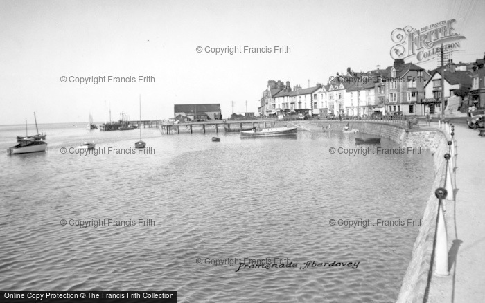 Photo of Aberdovey, The Promenade c.1955