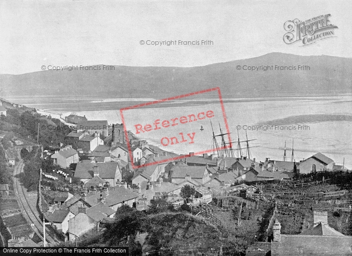 Photo of Aberdovey, The Town And Bay c.1895