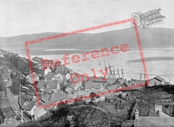 Aberdovey, The Town And Bay c.1895, Aberdyfi