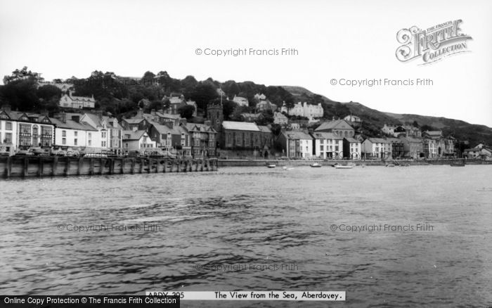 Photo of Aberdovey, View From The Sea c.1965