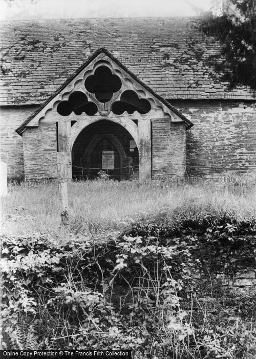 Photo of Aberedw, St Cewydd's Church Porch 1936