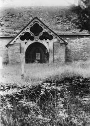 St Cewydd's Church Porch 1936, Aberedw