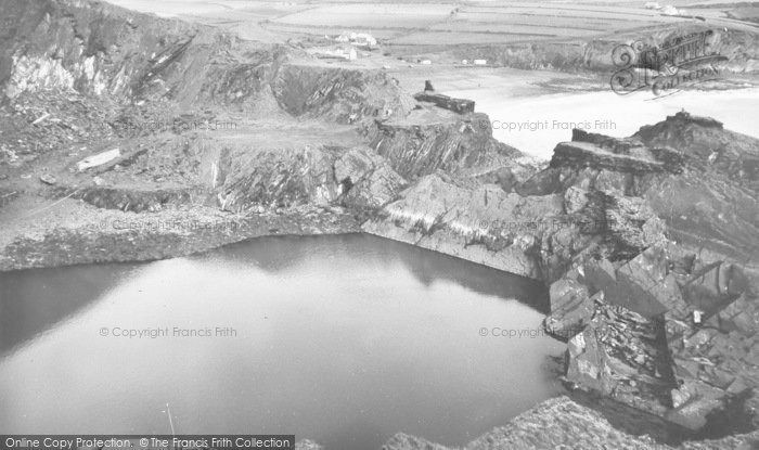 Photo of Abereiddy, The Old Quarry Harbour c.1960