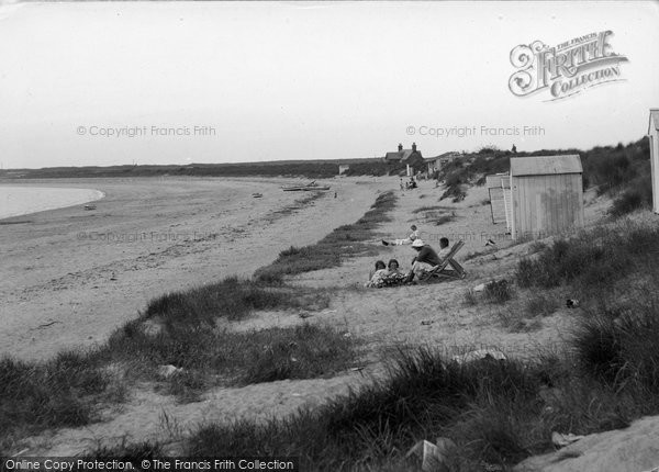 Photo of Abererch, Beach c.1939