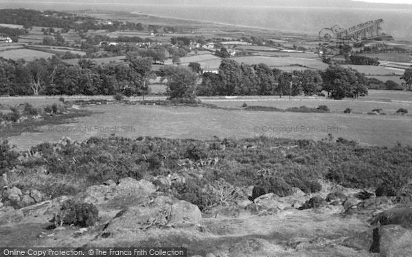 Photo of Abererch, From Clogwyn Mawr c.1950