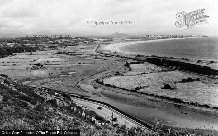 Photo of Abererch, The Coastline c.1960