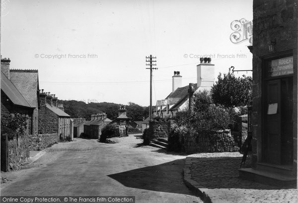 Photo of Abererch, The Village c.1950