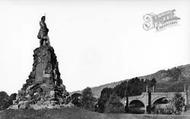 Black Watch Monument And General Wade's Bridge c.1935, Aberfeldy