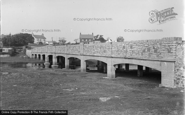 Photo of Aberffraw, The New Bridge c.1939