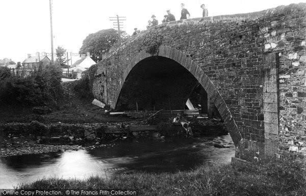 Photo of Abergarw, the Bridge 1938