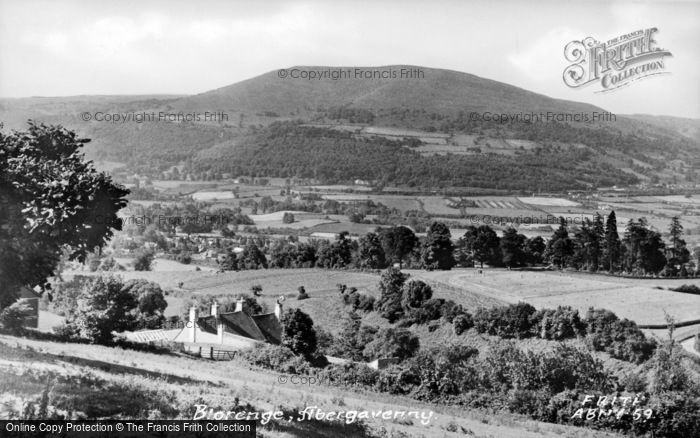 Photo of Abergavenny, Blorenge c.1950