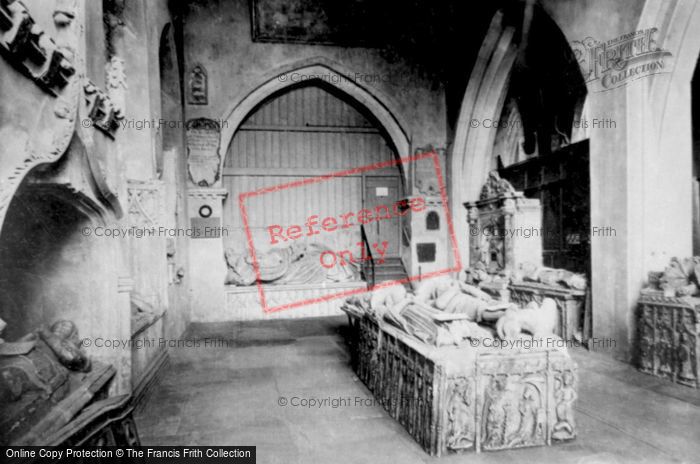 Photo of Abergavenny, Church, Interior Of Herbert Chapel 1893