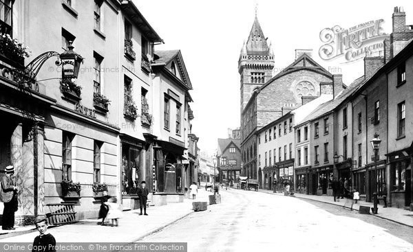 Photo of Abergavenny, Cross Street 1893