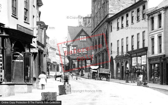 Photo of Abergavenny, Cross Street 1893