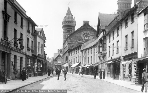 Photo of Abergavenny, Cross Street 1898