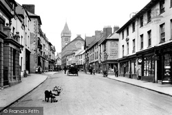 Cross Street 1914, Abergavenny