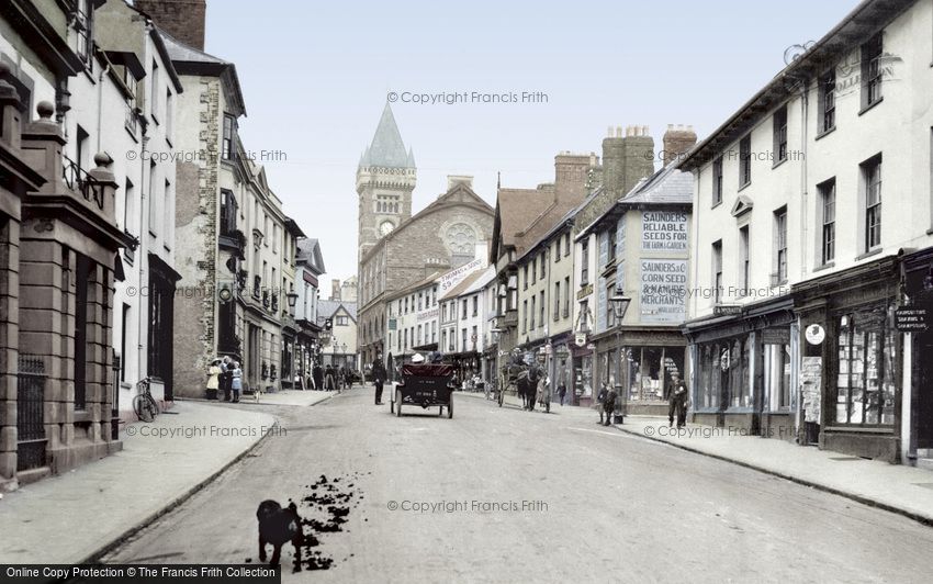 Abergavenny, Cross Street 1914