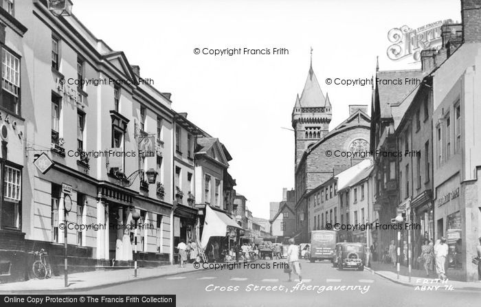 Photo of Abergavenny, Cross Street c.1950