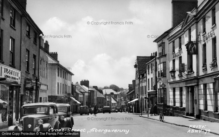 Photo of Abergavenny, Cross Street c.1955
