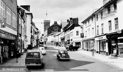 Cross Street c.1965, Abergavenny